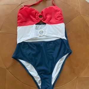 CUPSHE multi-color monokini one piece Medium